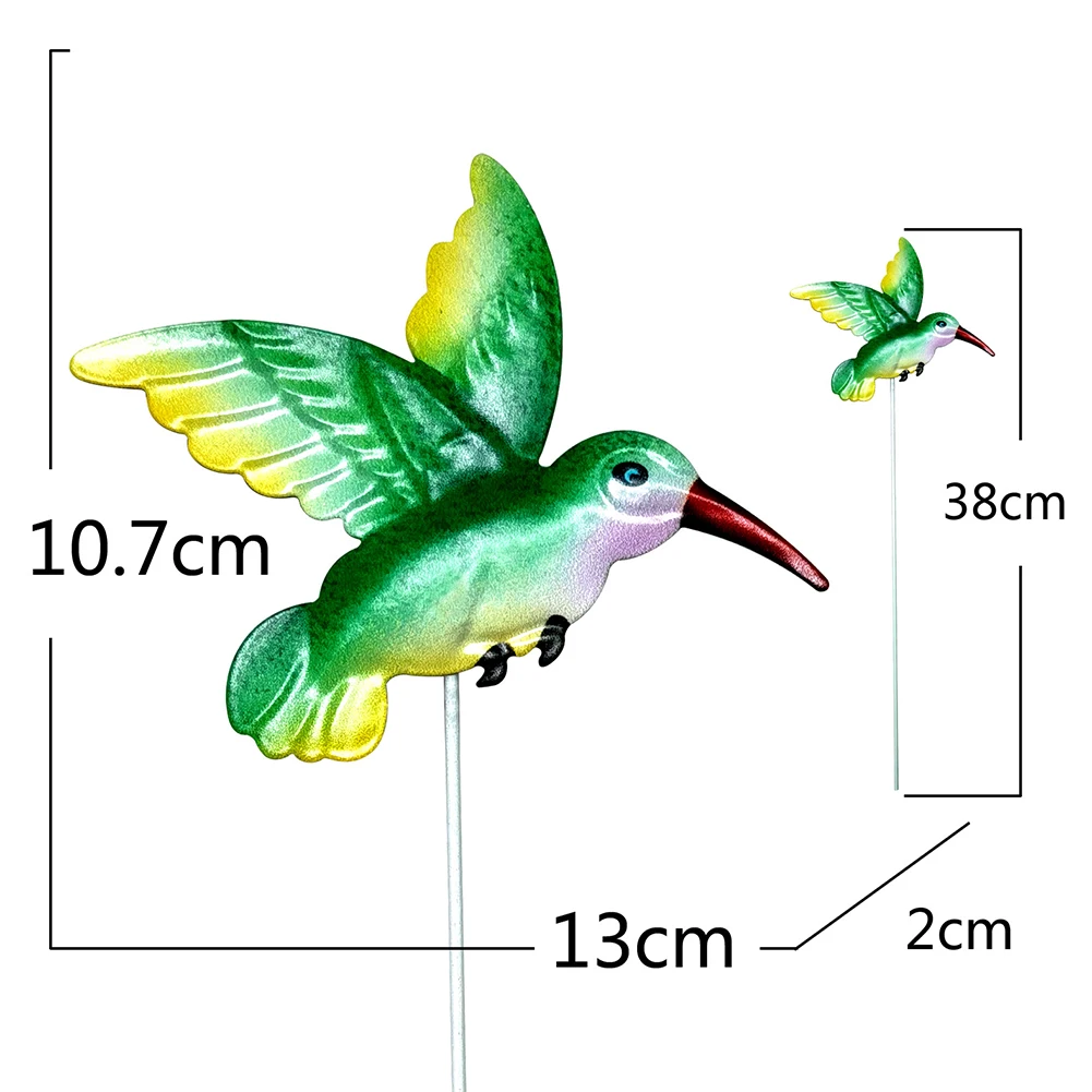 Metal Hummingbird Stakes Butterflies Bird Art Sculpture Outdoor Iron Ornament Garden Stake Garden Home Decor Dropship
Metal Hummingbird Stakes Butterflies Bird Art Sculpture Outdoor Iron Ornament Garden Stake Garden Home Decor Dropship