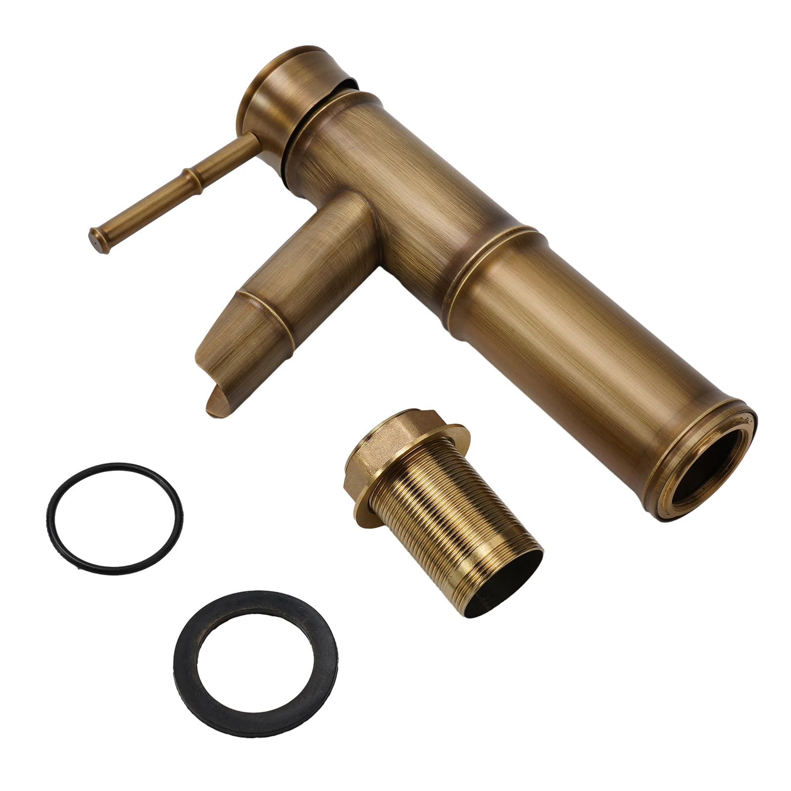 Bathroom Basin Faucet Anti-corrosion Antique Brass Bamboo Shape Faucet Rust-free Single Handle Deck Mounted Mixer Tap
Bathroom Basin Faucet Anti-corrosion Antique Brass Bamboo Shape Faucet Rust-free Single Handle Deck Mounted Mixer Tap
