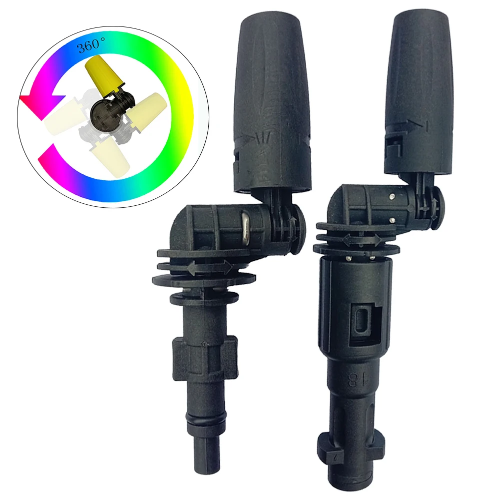 360° Rotating High Pressure Washer Nozzle Sprayer Adapter For Karcher K Series High Pressure Washer Nozzle
360° Rotating High Pressure Washer Nozzle Sprayer Adapter For Karcher K Series High Pressure Washer Nozzle
