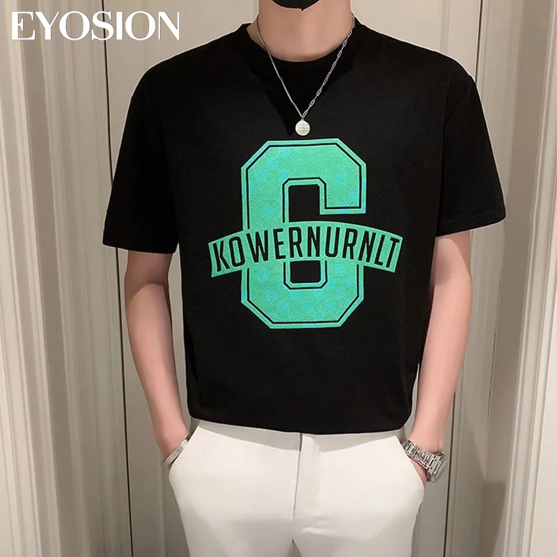 

2022 Summer Mens T Shirt Casual Designer With Letters Print Hot Sell Male Hip Hop Clothes Plus Size Tee Top Camisetas