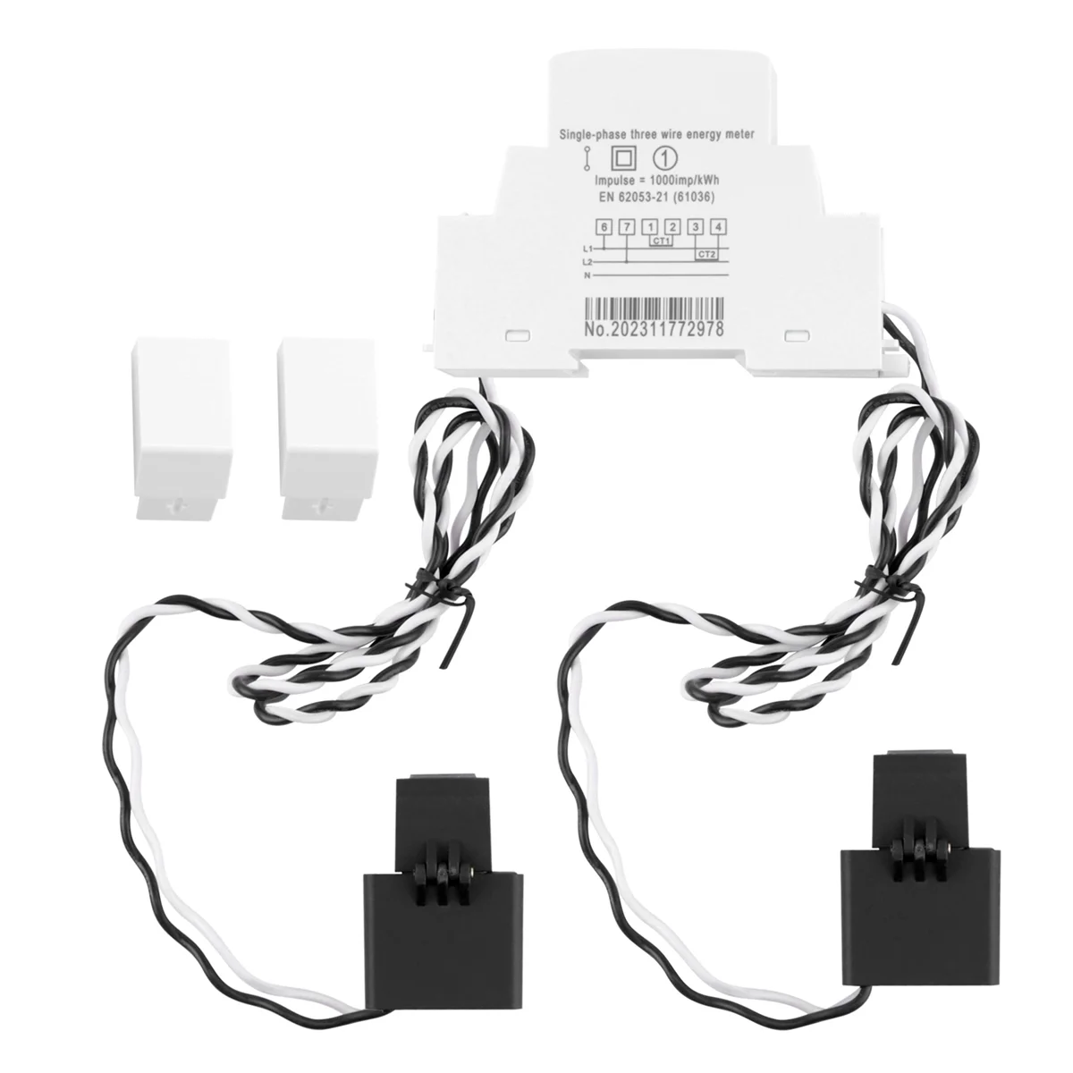 2 Phase 3 Wires 110V+110V 100A Din Rail 18mm Tuya WIFI Smart Energy Meter Power Consumption Monitor KWh Meter Wattmeter
2 Phase 3 Wires 110V+110V 100A Din Rail 18mm Tuya WIFI Smart Energy Meter Power Consumption Monitor KWh Meter Wattmeter