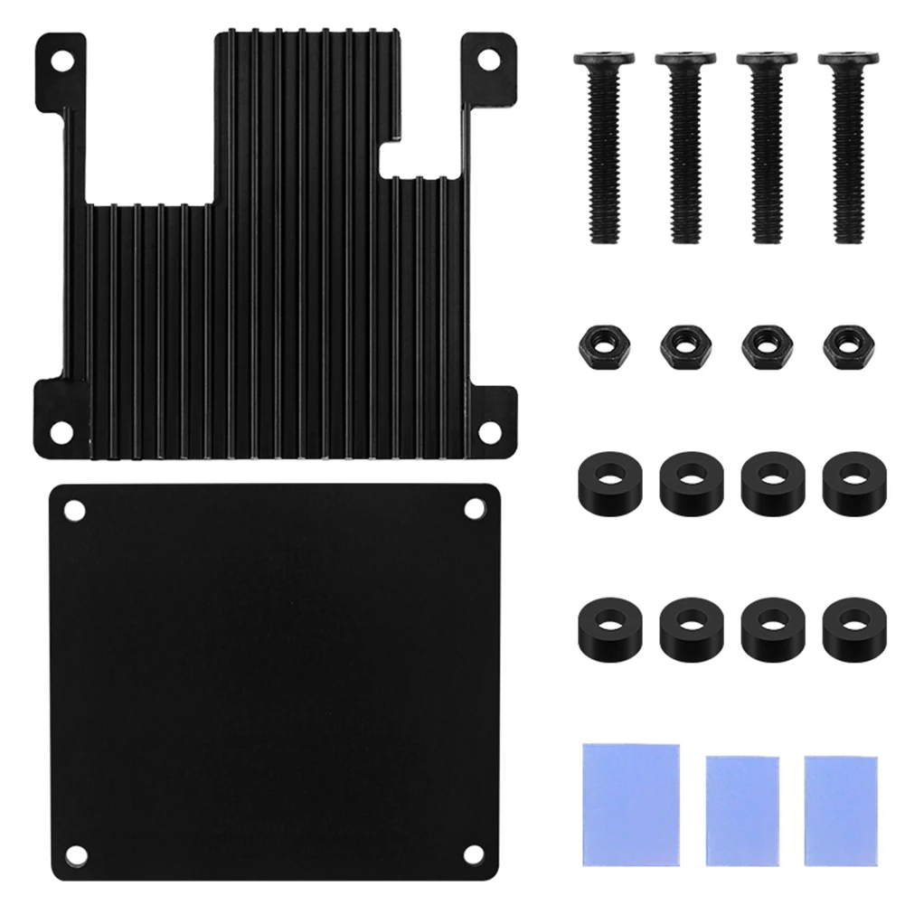 For Orange Pi Zero 2 Aluminum Case Development Board Protection Cooling Shell Metal Protective Passive Cooling Enclosure
For Orange Pi Zero 2 Aluminum Case Development Board Protection Cooling Shell Metal Protective Passive Cooling Enclosure