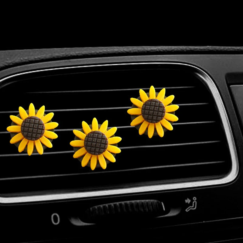 Sunflower Car Perfume Fragrance Diffuser Air Fresheners with Clip Auto Vents Scent Solid Aromatherapy Deodorization Car Decor
Sunflower Car Perfume Fragrance Diffuser Air Fresheners with Clip Auto Vents Scent Solid Aromatherapy Deodorization Car Decor