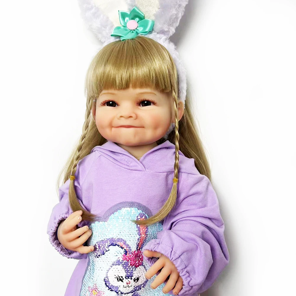22 Inches 55cm Reborn Baby Doll Girls Realistic Full Vinyl Newborn Children Gift Dolls Bridal Gift
22 Inches 55cm Reborn Baby Doll Girls Realistic Full Vinyl Newborn Children Gift Dolls Bridal Gift