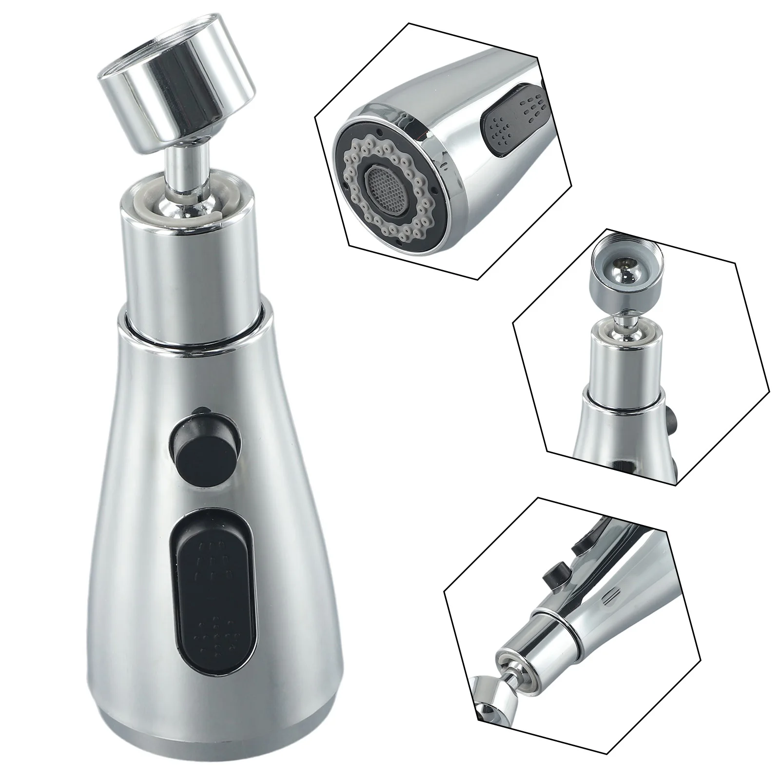 Kitchen Bathroom Tap 360° Rotatable ABS Replacement Spray Shower Head Sprinkler For Kitchen Sink Faucet Tap
Kitchen Bathroom Tap 360° Rotatable ABS Replacement Spray Shower Head Sprinkler For Kitchen Sink Faucet Tap