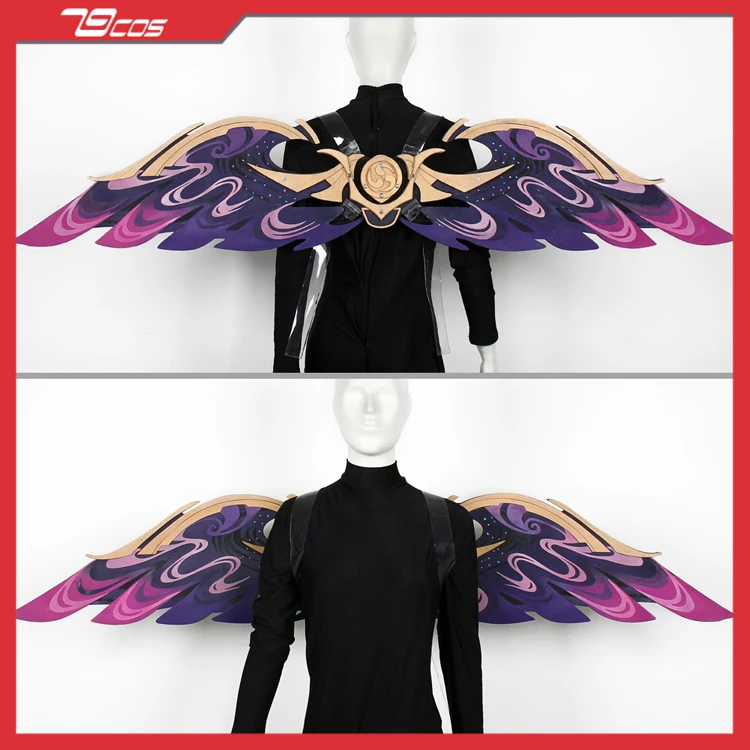 Hot Game Genshin Impact Cosplay Prop Raiden Shogun Cosplay Wings New Map Inazuma Christmas Halloween Party Gift 160cm
Hot Game Genshin Impact Cosplay Prop Raiden Shogun Cosplay Wings New Map Inazuma Christmas Halloween Party Gift 160cm