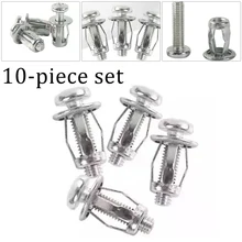10PCS Metal Petal Bolt Hollow Metal Wall Jack Nut With Screw M5 M6 For Hollow Iron Aluminum Plastic Plate Hardware Fasteners
10PCS Metal Petal Bolt Hollow Metal Wall Jack Nut With Screw M5 M6 For Hollow Iron Aluminum Plastic Plate Hardware Fasteners
