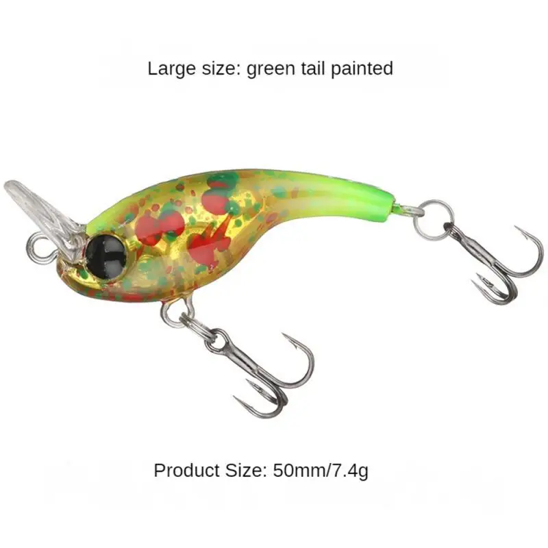 

New Sinking Minnow 35mm 2.3g/50mm 7.4g Micro Fishing Lure Mini Wobblers For Freshwater Stream Trout Perch Bass Pike Baits