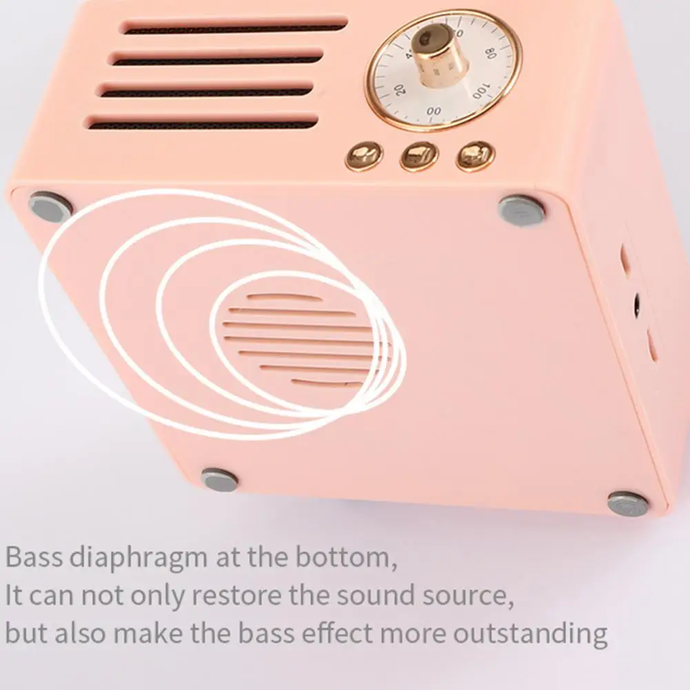 Loudspeaker Fashionable Full-range Loudspeaker Long Endurance for Home Wireless Sound Box Speaker
Loudspeaker Fashionable Full-range Loudspeaker Long Endurance for Home Wireless Sound Box Speaker