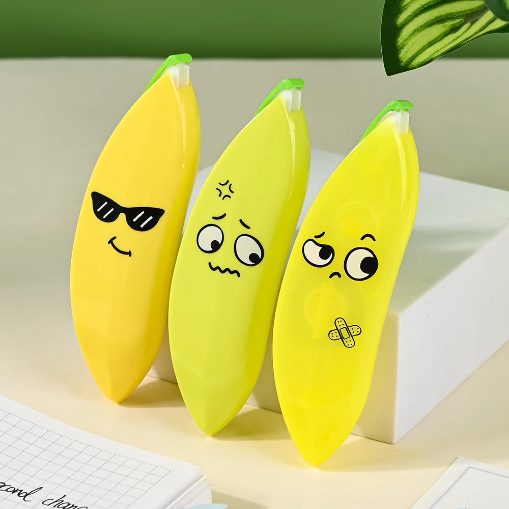 1pcs Cute Banana Expression Correction Tape Kawaii White Out Corrector Promotional Gift Stationery Student Prize School Office
1pcs Cute Banana Expression Correction Tape Kawaii White Out Corrector Promotional Gift Stationery Student Prize School Office