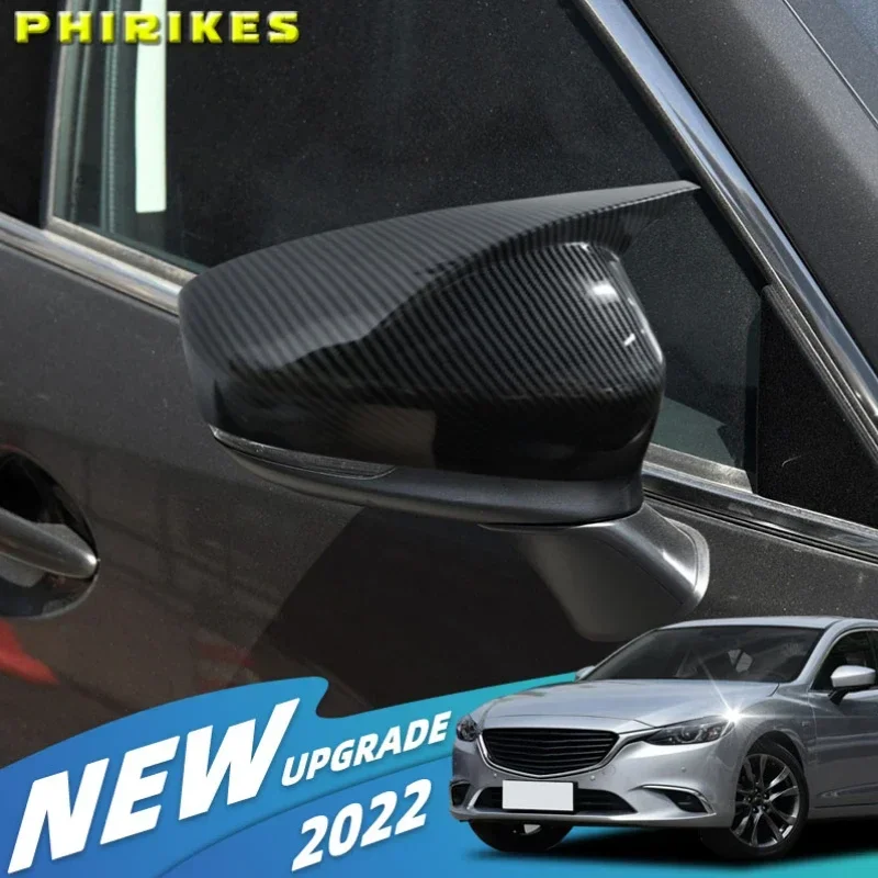 2Pcs Replacement Car Rearview Mirror Cover For Mazda 6 Atenza 2017-2021 Carbon Fiber Look
2Pcs Replacement Car Rearview Mirror Cover For Mazda 6 Atenza 2017-2021 Carbon Fiber Look
