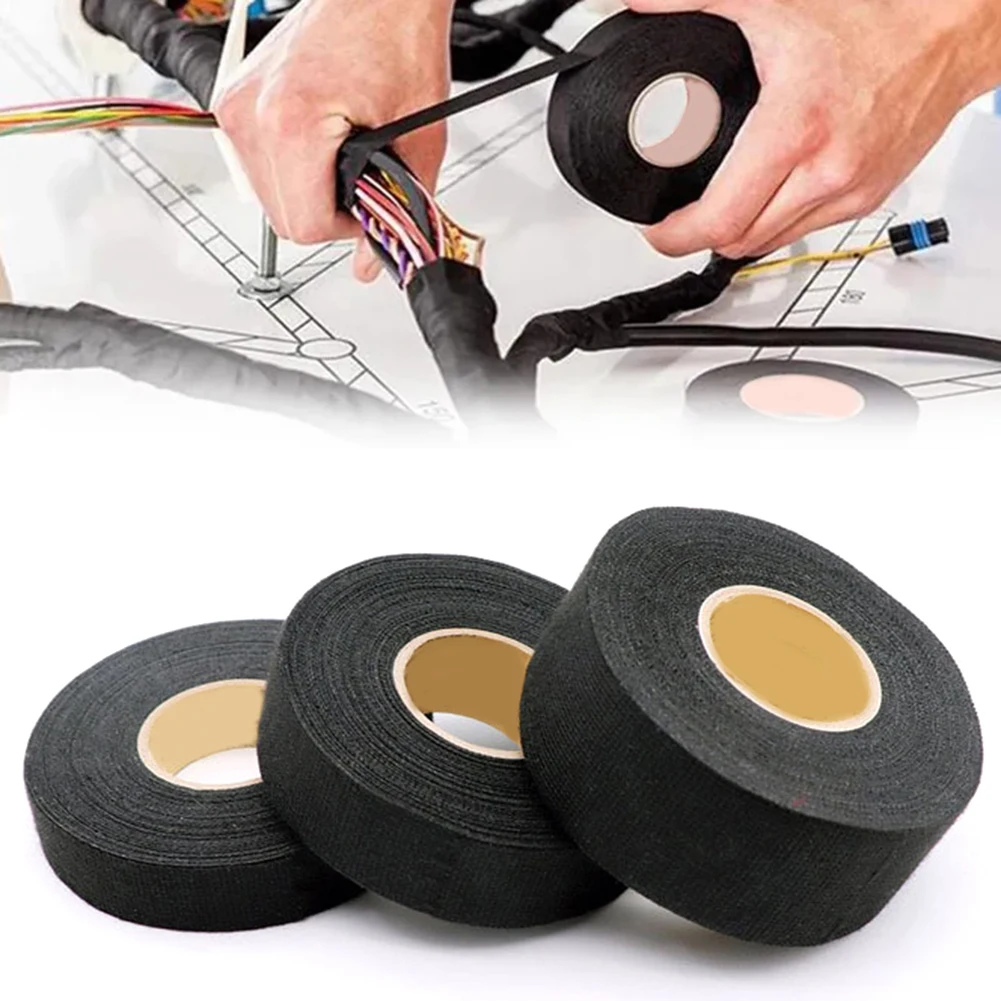 15M Heat-resistant Flame Retardant Tape Car Cable Harness Wiring Protection Home Repair Vehicle Accessories Fit For Car
15M Heat-resistant Flame Retardant Tape Car Cable Harness Wiring Protection Home Repair Vehicle Accessories Fit For Car