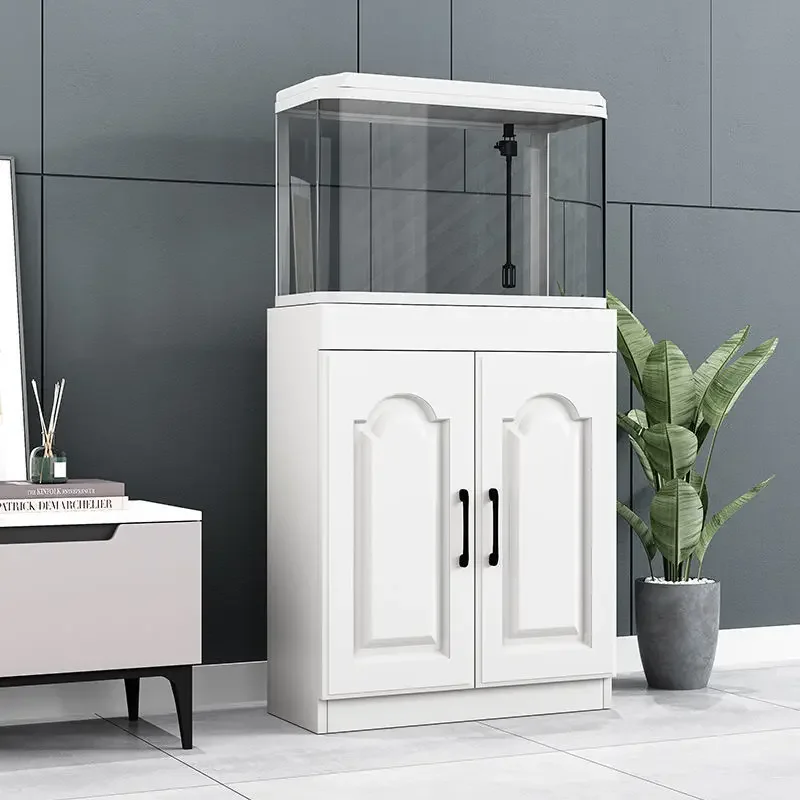 Fish Tank Small Household Aquarium Change Water Ecological Pot with Cabinet Integrated Floor Landscape
Fish Tank Small Household Aquarium Change Water Ecological Pot with Cabinet Integrated Floor Landscape