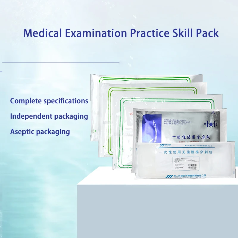Clinical Practitioners Practice Lumbar Puncture, Thoracic Puncture, and General Anesthesia Bag for Medical Students
Clinical Practitioners Practice Lumbar Puncture, Thoracic Puncture, and General Anesthesia Bag for Medical Students