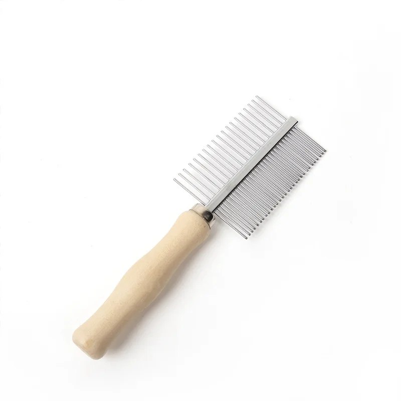 Pet Comb Steel Needles Double Comb for Dogs Puppy Cat Hairbrush Grooming Tools Cat Dogs Accessories Removes Lice Hair Brush
Pet Comb Steel Needles Double Comb for Dogs Puppy Cat Hairbrush Grooming Tools Cat Dogs Accessories Removes Lice Hair Brush