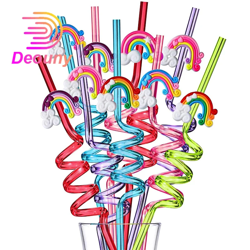 DEOUNY мультяшная Радужная солома, Детская здоровье, пластиковая солома, игрушка из ПВХ, разноцветная солома, Детские аксессуары
DEOUNY мультяшная Радужная солома, Детская здоровье, пластиковая солома, игрушка из ПВХ, разноцветная солома, Детские аксессуары