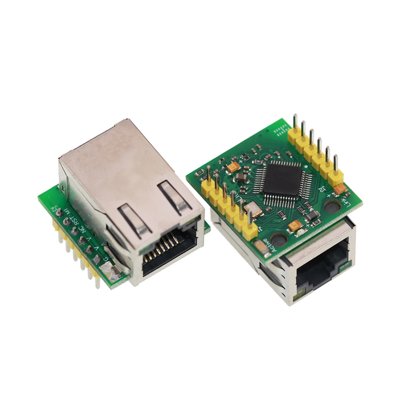 Durable New Module W5500 Board 2*single -row Pin 200mA 28.5 * 23 * 24 Mm Ardu Project Hardware Network Protocol
Durable New Module W5500 Board 2*single -row Pin 200mA 28.5 * 23 * 24 Mm Ardu Project Hardware Network Protocol
