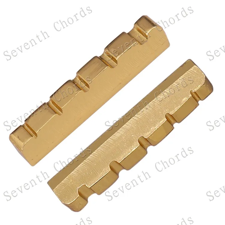 1 Pcs 5 String Slotted Brass Nut For 5 String Electric Bass . Size: 45 x 6x 8.8-8mm
1 Pcs 5 String Slotted Brass Nut For 5 String Electric Bass . Size: 45 x 6x 8.8-8mm