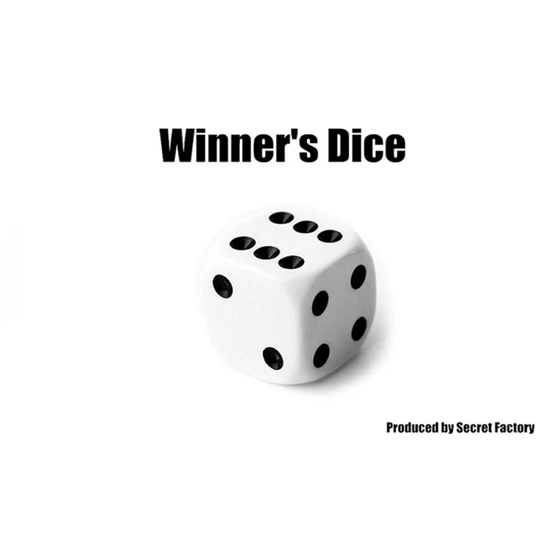 

Winner's Dice by Secret Factory Close Up Magic Tricks Mentalism Magia Magie Magicians Prop Illusion Gimmick Tutorial