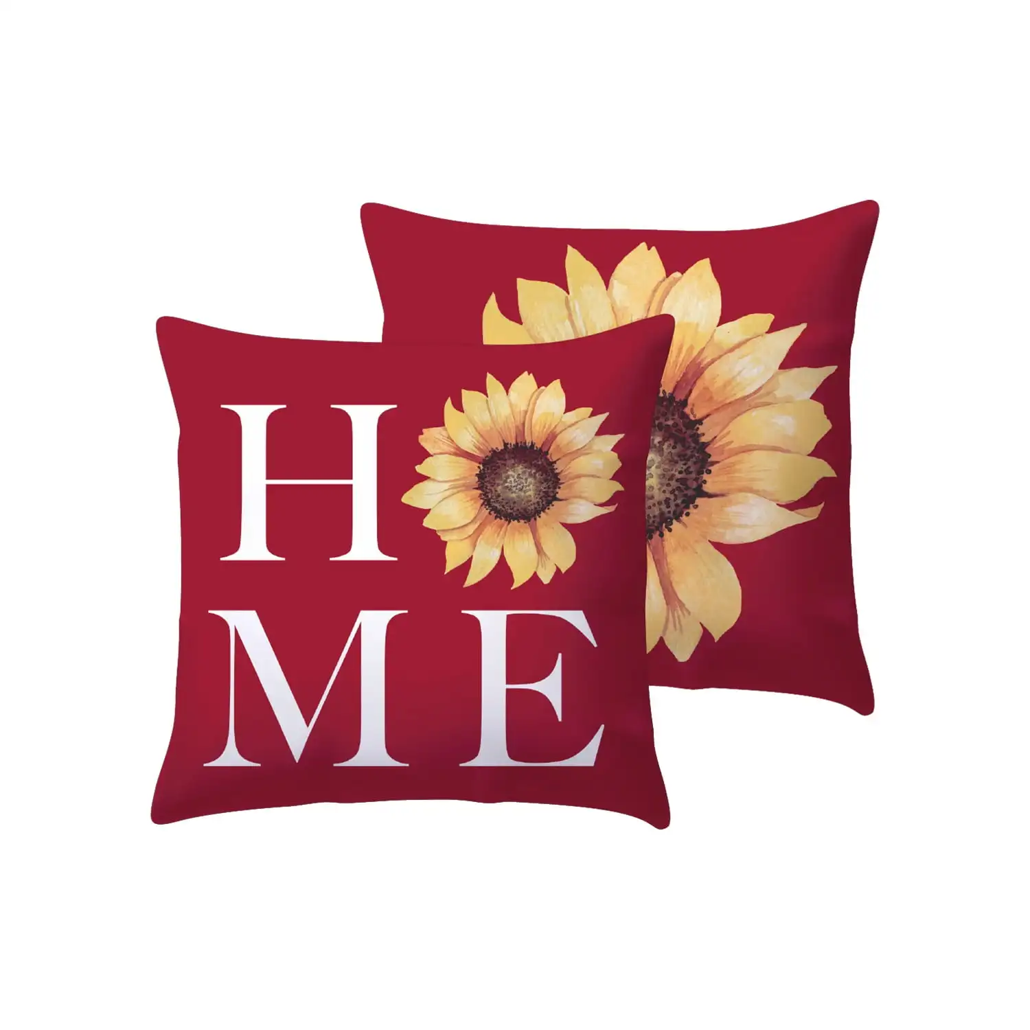 Mainstays Home Sunflower Reversible Outdoor Throw Pillow, 16", Red Novelty and Floral
Mainstays Home Sunflower Reversible Outdoor Throw Pillow, 16", Red Novelty and Floral