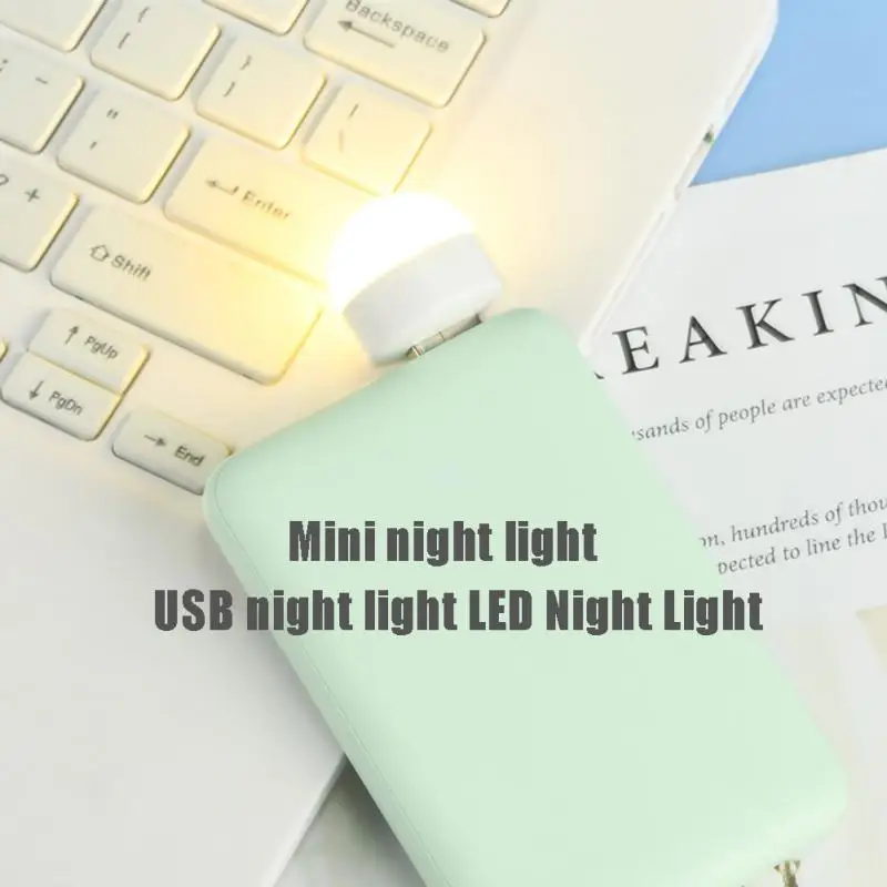 Night Light Mini LED Night Light USB Plug Lamp USB Book Lights Small Round Reading Eye Protection Lamps
Night Light Mini LED Night Light USB Plug Lamp USB Book Lights Small Round Reading Eye Protection Lamps