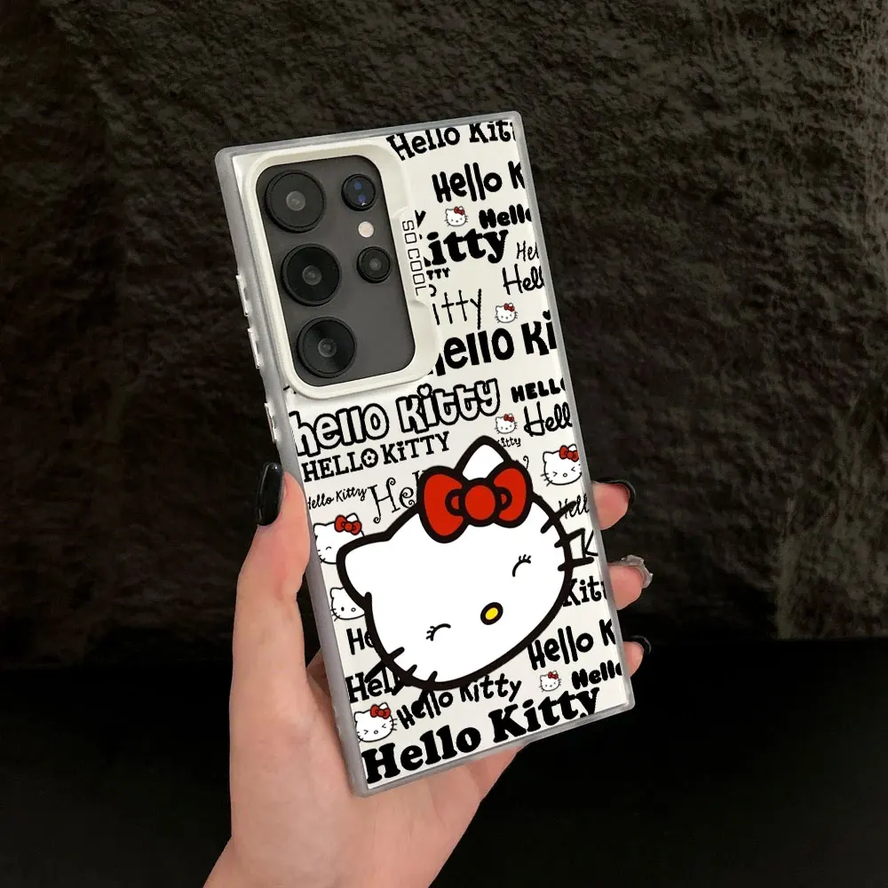 Cartoon Hello Kittys S25 Case For Samsung S25 S24 Ultra Carcasa For Galaxy S23 S22 S21 FE S20 Ultra Plus Shockproof Phone Cover Cartoon Hello Kittys S25 Case For Samsung S25 S24 Ultra Carcasa For Galaxy S23 S22 S21 FE S20 Ultra Plus Shockproof Phone Cover