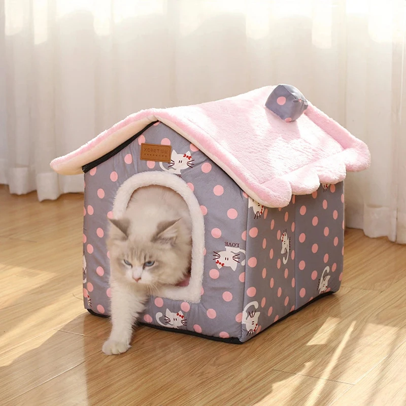 Detachable Closed House for Pets, Cute Cat Home, Dog Cave Style House, Small Animals Supplies, Luxury Kitten Bed, Puppy
Detachable Closed House for Pets, Cute Cat Home, Dog Cave Style House, Small Animals Supplies, Luxury Kitten Bed, Puppy