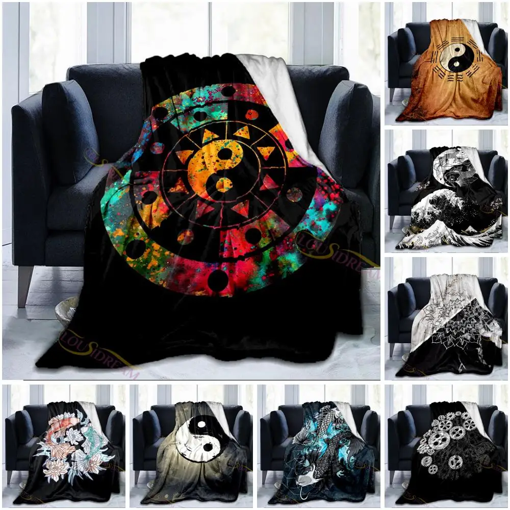 Modern Tai Bagua Yin Yang Pattern Throw Blanket Couch Bed Chair Sofa Leisure Carpet Single Tapestry Sofa Blanket Throw Blankets
Modern Tai Bagua Yin Yang Pattern Throw Blanket Couch Bed Chair Sofa Leisure Carpet Single Tapestry Sofa Blanket Throw Blankets