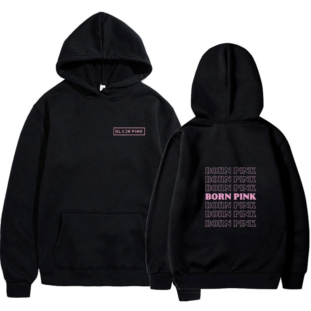 2023 Kpop BORN Pink Tour Vocal Concert Same Hooded Solid Color Long Sleeved Cotton Bp Sweatshirt Y2K Oversize Hip Hop Top Tee
2023 Kpop BORN Pink Tour Vocal Concert Same Hooded Solid Color Long Sleeved Cotton Bp Sweatshirt Y2K Oversize Hip Hop Top Tee