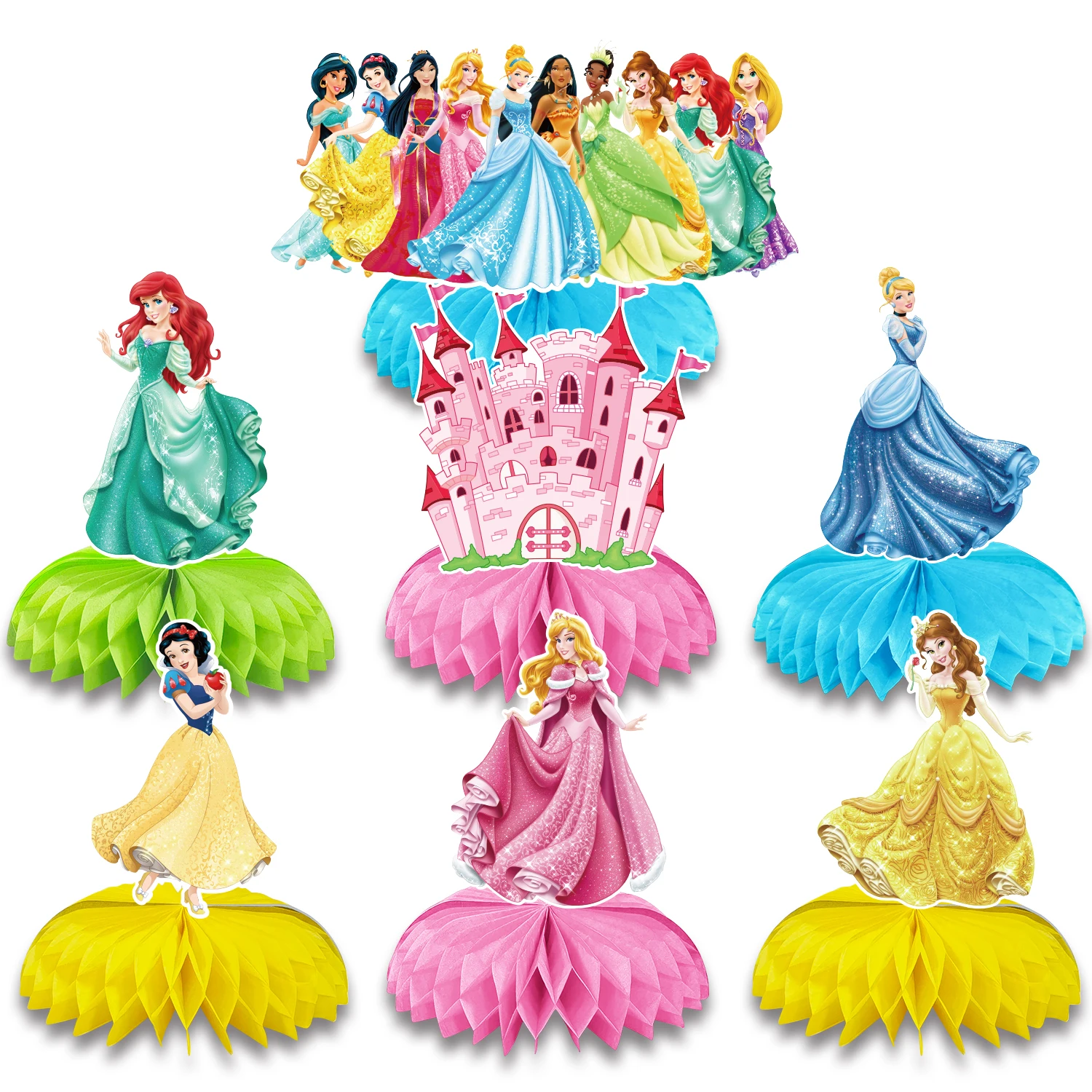 Disney Snow White Cinderella Aurora Ariel Belle Princesses Birthday Party Supplies Table Display Decorations Ornaments
Disney Snow White Cinderella Aurora Ariel Belle Princesses Birthday Party Supplies Table Display Decorations Ornaments