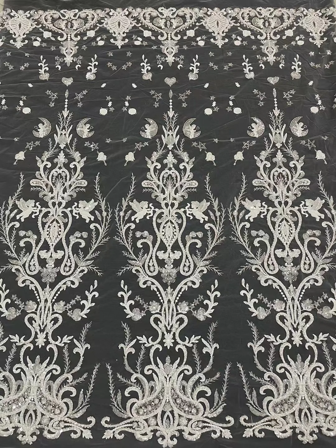 Африканские блестки, бусины, кружевная ткань высокого качества, Женская Роскошная нигерийская французская вышивка бисером, кружевная ткань для невесты XB5645
Африканские блестки, бусины, кружевная ткань высокого качества, Женская Роскошная нигерийская французская вышивка бисером, кружевная ткань для невесты XB5645