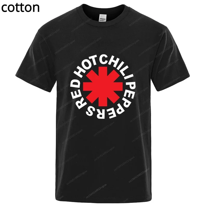 

Red Hot Chili Tees Peppers Cotton T Shirt Vintage Rock Band Clothes Hip Hop Clothing