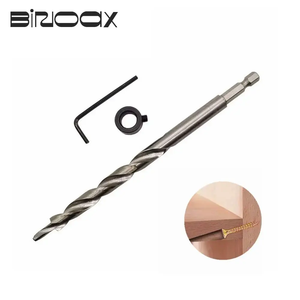 9/9.5mm HSS Twist Step Drill Bit for Pocket Hole Jig Kit Woodworking Hole Drill for Carpentry Power Tools
9/9.5mm HSS Twist Step Drill Bit for Pocket Hole Jig Kit Woodworking Hole Drill for Carpentry Power Tools