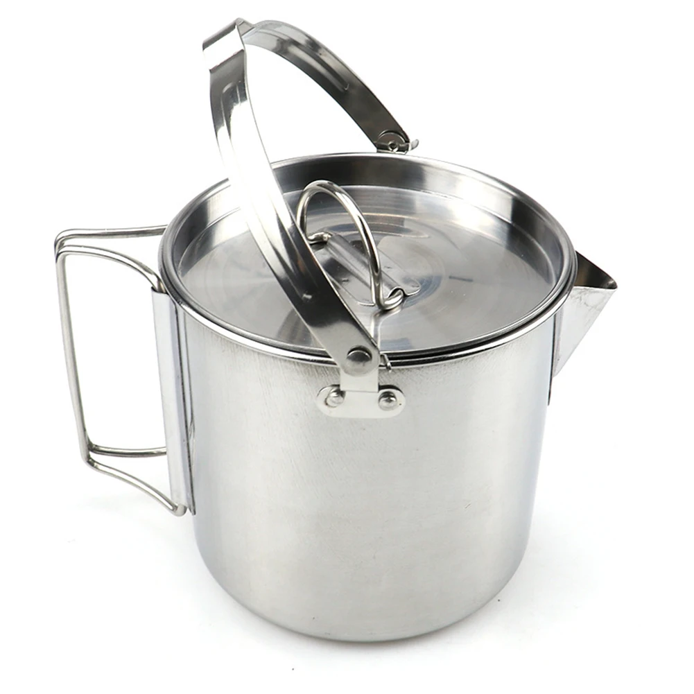 Stainless Steel Kettle Camping Cooking Kettle Coffee Pot Camping Cooking Kettle Capacity L Durable And Easy To Clean
Stainless Steel Kettle Camping Cooking Kettle Coffee Pot Camping Cooking Kettle Capacity L Durable And Easy To Clean