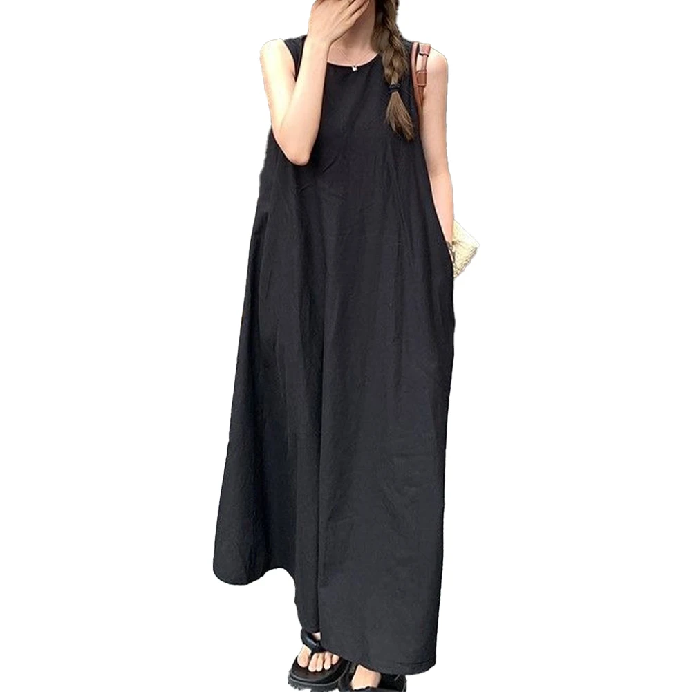 All Seasons Backless Halter Sleeveless Long Skirt Top Dress Daily Casual Dress Long Skirt Loose Microelasticity
All Seasons Backless Halter Sleeveless Long Skirt Top Dress Daily Casual Dress Long Skirt Loose Microelasticity