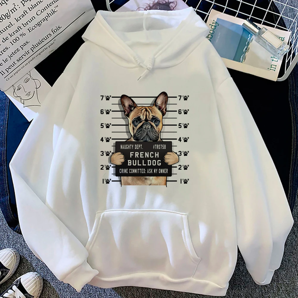 French Bulldog hoodies women Korean style vintage Fleece anime Hooded Shirt female long sleeve top tracksuit 
French Bulldog hoodies women Korean style vintage Fleece anime Hooded Shirt female long sleeve top tracksuit
