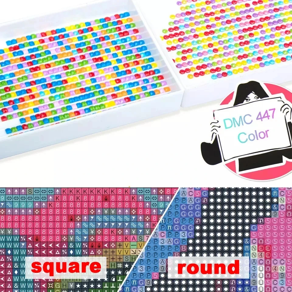 5D Diamond Painting Drills Wholesale AB Diamond 447 Colors Full Square/Round Crystal Beads Embroidery Accessory Factory Direct
5D Diamond Painting Drills Wholesale AB Diamond 447 Colors Full Square/Round Crystal Beads Embroidery Accessory Factory Direct
