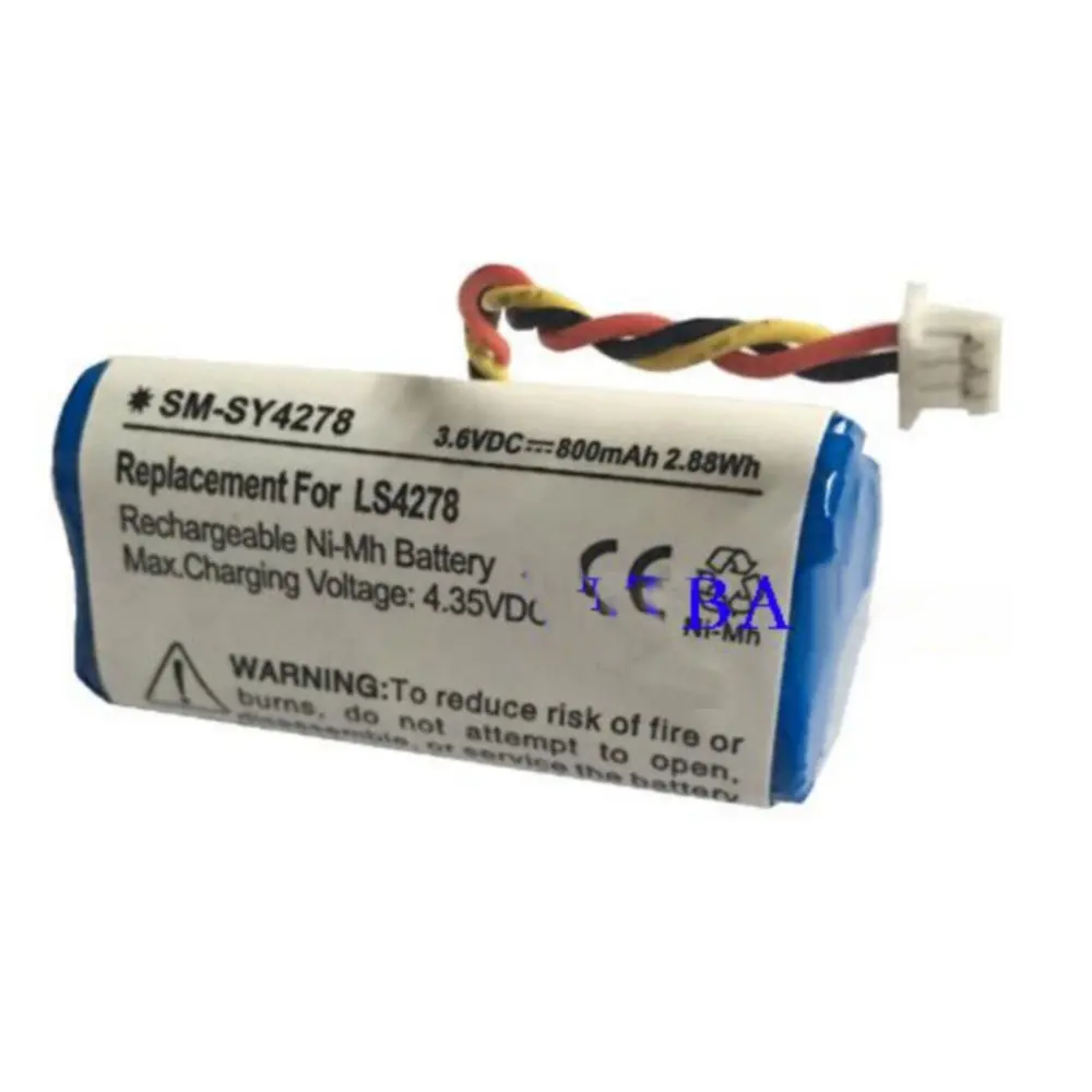 3.6V 800mAh Battery For Zebra Symbol Motorola LS4278 DS4278 DS6878 Scanner 3.6V 800mAh 82-67705-01 Battery
3.6V 800mAh Battery For Zebra Symbol Motorola LS4278 DS4278 DS6878 Scanner 3.6V 800mAh 82-67705-01 Battery
