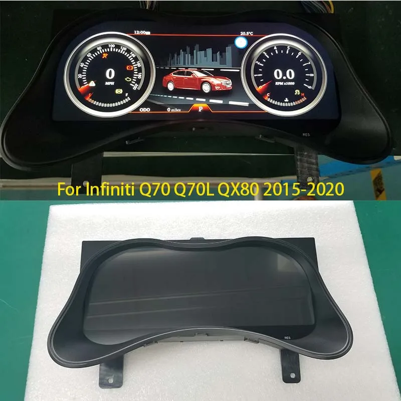 Dashboard Instrument Speed Meter Screen Car Radio Player For Infiniti Q70 2015-2019 Digital Cluster Virtual Cockpit Linux
Dashboard Instrument Speed Meter Screen Car Radio Player For Infiniti Q70 2015-2019 Digital Cluster Virtual Cockpit Linux
