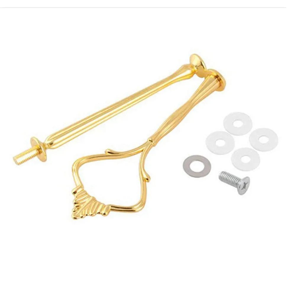 Convenient to Carry and Store, 23 Tier Cake Plate Stand Cupcake Fittings, Silver Golden Stand Bracket, No Plate Provided
Convenient to Carry and Store, 23 Tier Cake Plate Stand Cupcake Fittings, Silver Golden Stand Bracket, No Plate Provided