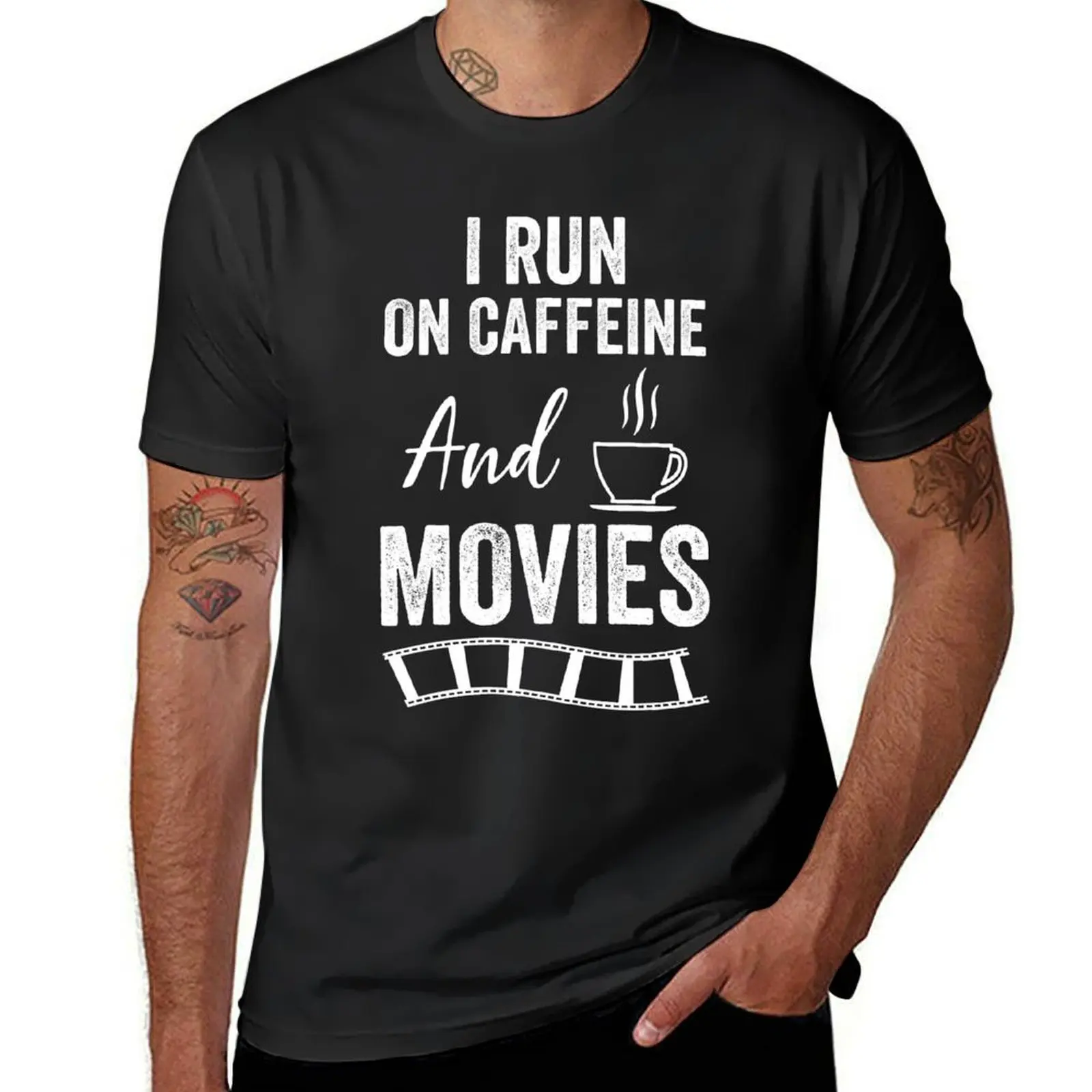 I Run On Caffeine And Movies Funny Gift for Everyone Who loving coffee and watching movies T-shirt
I Run On Caffeine And Movies Funny Gift for Everyone Who loving coffee and watching movies T-shirt