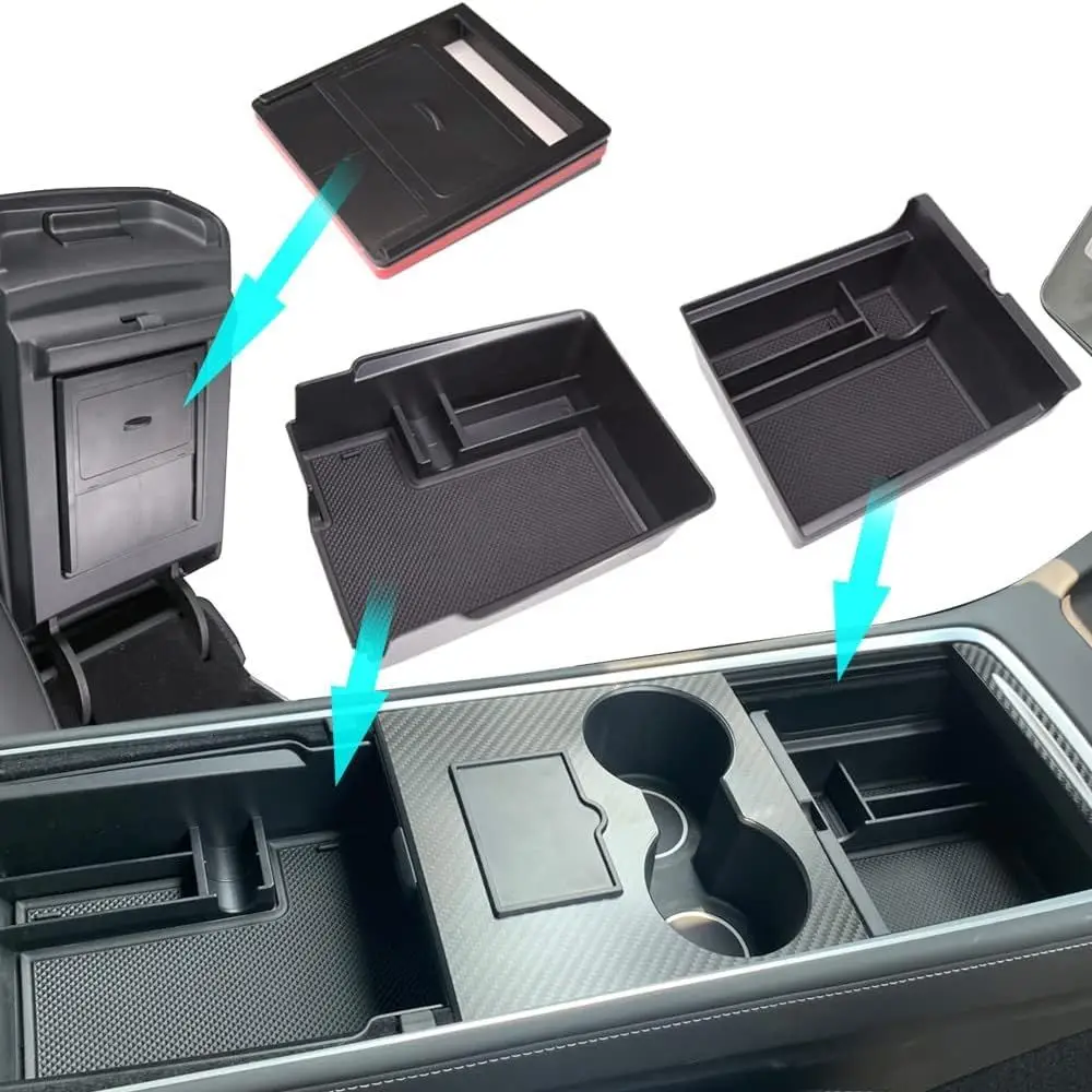 Car Storage Box For Tesla Model 3 Y 2021/2022 Central Armrest Storage Box Center Console Organizer Case Car Interior Accessories
Car Storage Box For Tesla Model 3 Y 2021/2022 Central Armrest Storage Box Center Console Organizer Case Car Interior Accessories