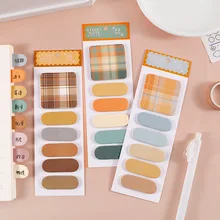 120pcs/set Simple Checkered Stickers Personality Scrapbooking Craft Stickers Office Memo Sticky Notes Hand Account Message Page
120pcs/set Simple Checkered Stickers Personality Scrapbooking Craft Stickers Office Memo Sticky Notes Hand Account Message Page