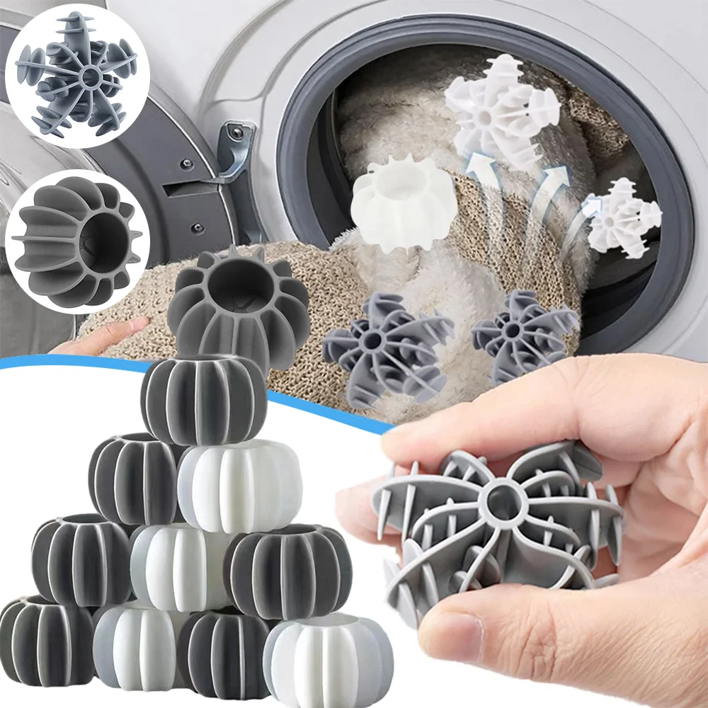 1/2/3PCS Reusable Silicone Laundry Ball Clothes Hair Cleaning Tools Pet Hair Remover Washing Machine Laundry Ball Cleaning Tools
1/2/3PCS Reusable Silicone Laundry Ball Clothes Hair Cleaning Tools Pet Hair Remover Washing Machine Laundry Ball Cleaning Tools