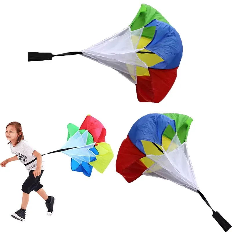

Football Speed Running Drag Parachute Soccer Training Fitness Kids Agility Umbrella Resistance Chute Physical Training Accessory