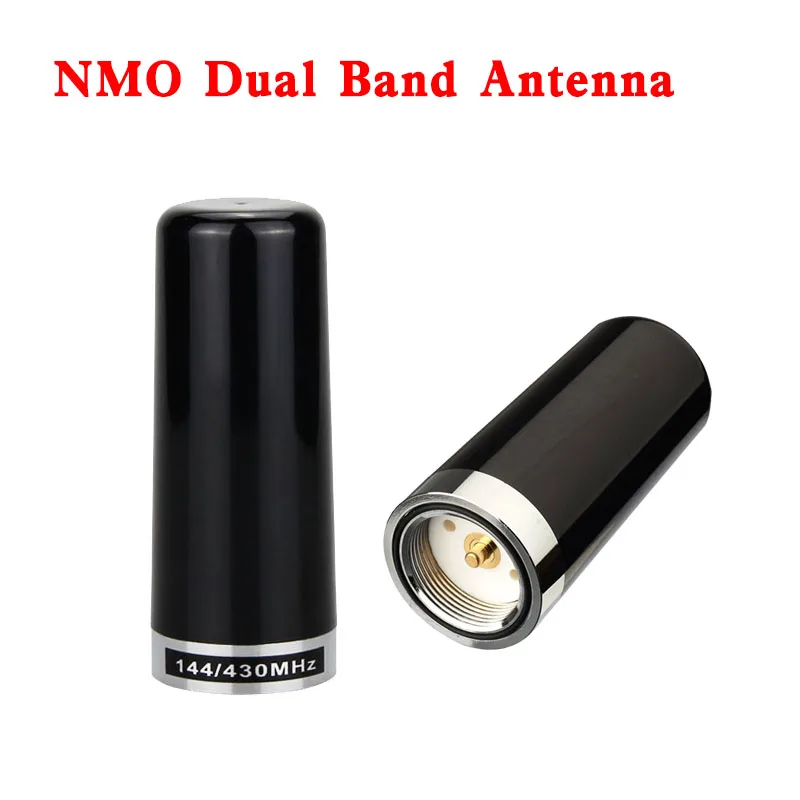 

NMO Dual Band Antenna Car Mobile Radio Mount Replace Pre-Tuned VHF UHF 136-174MHz 400-470Mhz for Car Truck Ham Two Way Radio