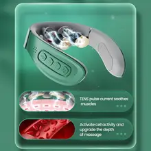Smart Neck Massager Electric Pulse Cervical Spine Vibration Massage Relaxes Deep Tissues of The Shoulder Tools for Pain Relief
Smart Neck Massager Electric Pulse Cervical Spine Vibration Massage Relaxes Deep Tissues of The Shoulder Tools for Pain Relief