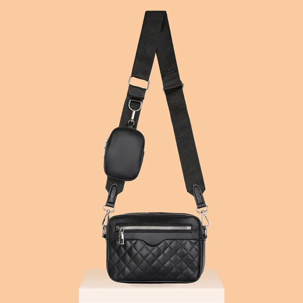 

Rhombus Shoulder Bag Fashion High Quality With Coin Purse Crossbody Bag PU Soft Leather Envelope Bag Mother‘s Day Gift