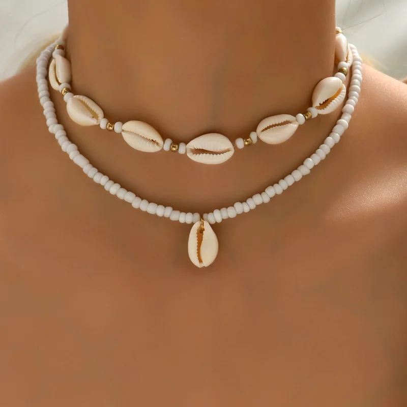 Boho Shell Rice Beads Choker Pendant Necklace for Women Jewelry Summer Beach Clavicle Chain Statement Gift Accessories Collar
Boho Shell Rice Beads Choker Pendant Necklace for Women Jewelry Summer Beach Clavicle Chain Statement Gift Accessories Collar