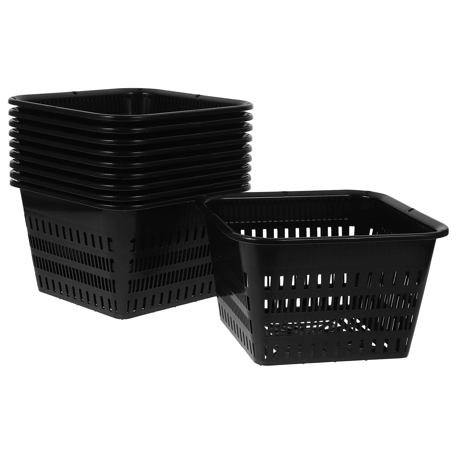 10 Pcs Root Control Pot Succulent Planters Planting Containers Plastic Flower Nursery Cup Home Orchid Pots
10 Pcs Root Control Pot Succulent Planters Planting Containers Plastic Flower Nursery Cup Home Orchid Pots